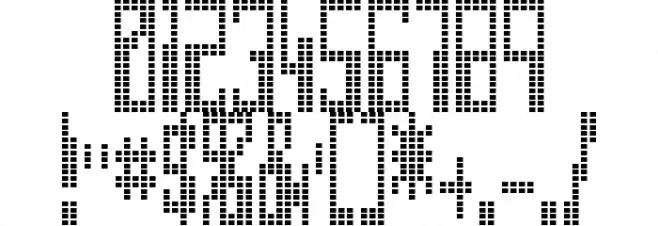 Omega Font OTHER CHARS