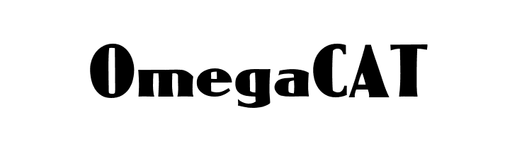 OmegaCAT  フリーフォントのダウンロード