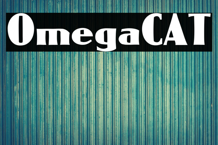 OmegaCAT Font examples
