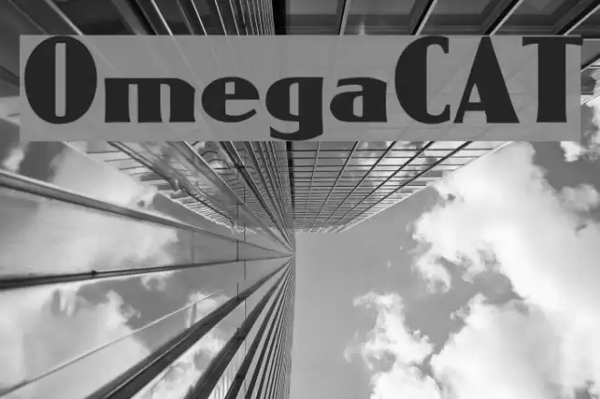 OmegaCAT Font examples