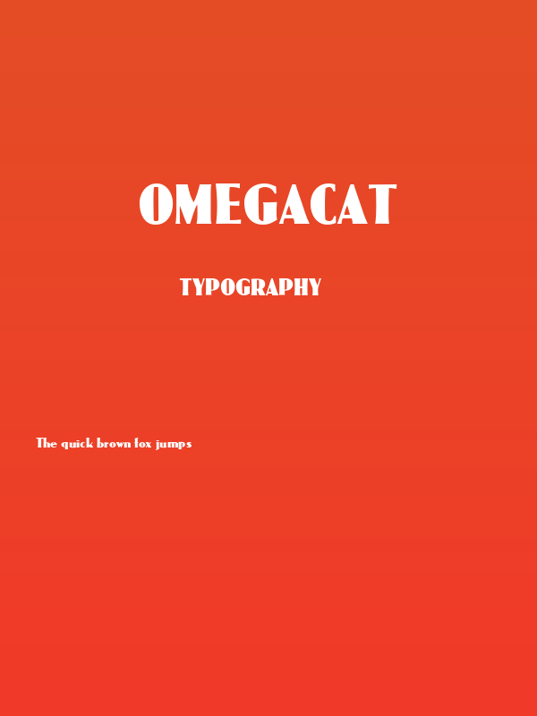 OmegaCAT Poster