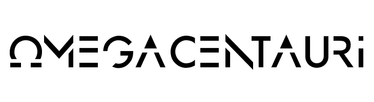 OmegaCentauri  Free Fonts Download