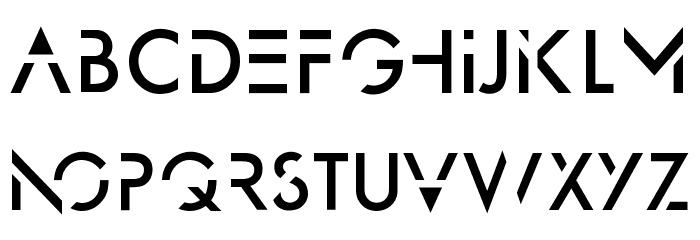 OmegaCentauri Font LOWERCASE