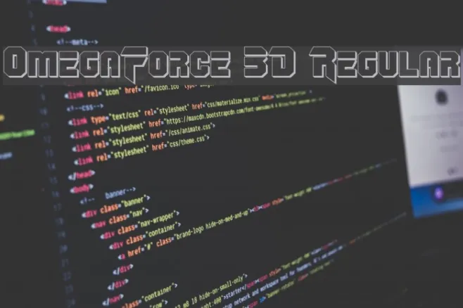 OmegaForce 3D Regular Example 2