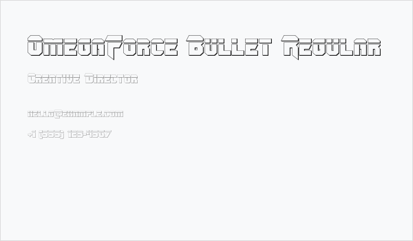OmegaForce Bullet Regular Business Card