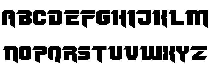 Expanded font