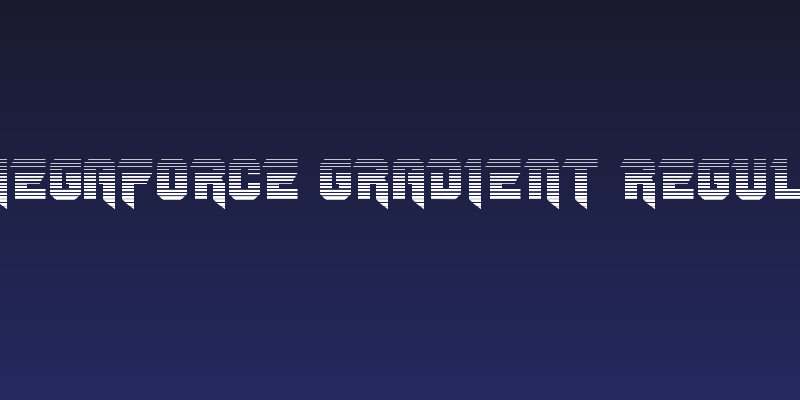 OmegaForce Gradient Regular Social Header