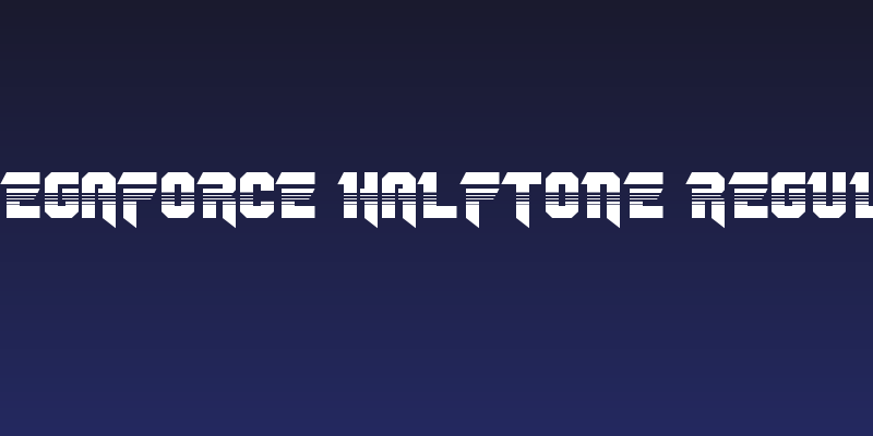 OmegaForce Halftone Regular Social Header