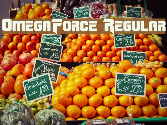 OmegaForce Regular Example 3