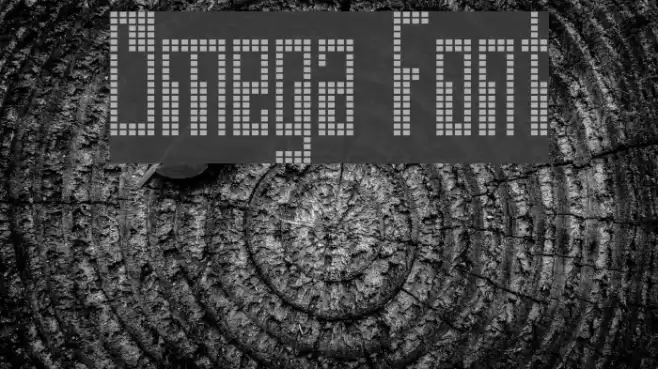 Omega Font examples