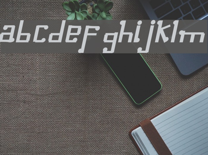 Omellons BoldItalic Font examples