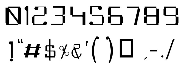 Omellons Light Font OTHER CHARS
