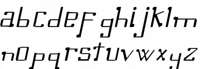 Omellons LightItalic Fonte MAIÚSCULAS