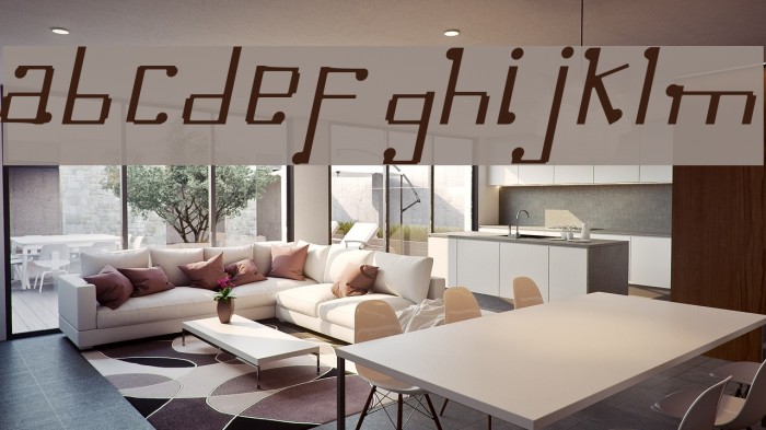Omellons LightItalic Font examples