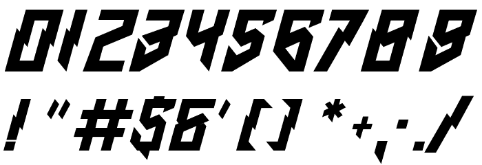 Omen Font OTHER CHARS