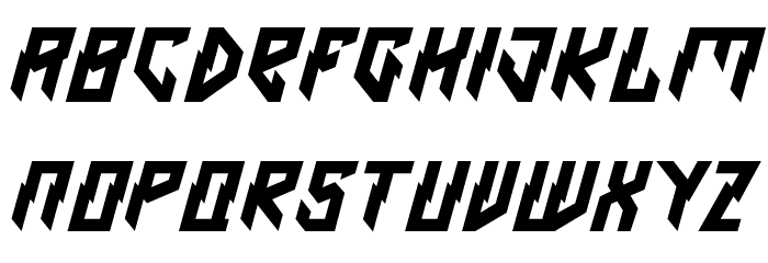 Omen Font LOWERCASE