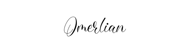 Omerlian  Frei Schriftart Herunterladen