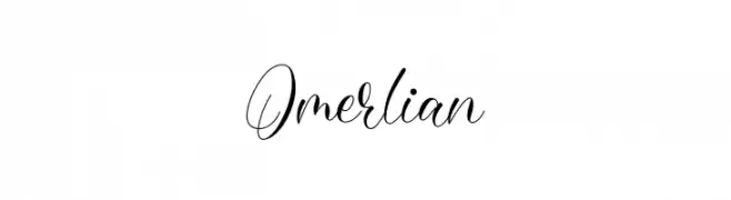 Omerlian  font caratteri gratis