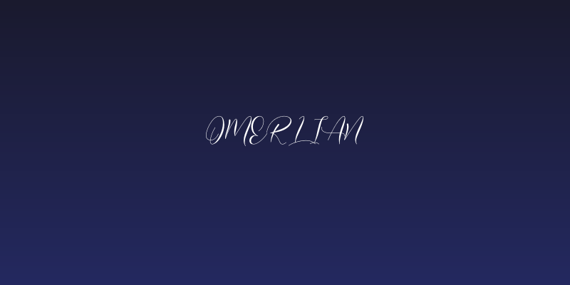 Omerlian Social Header
