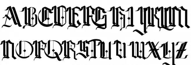 Omerta-Demo Шрифта ВЕРХНИЙ