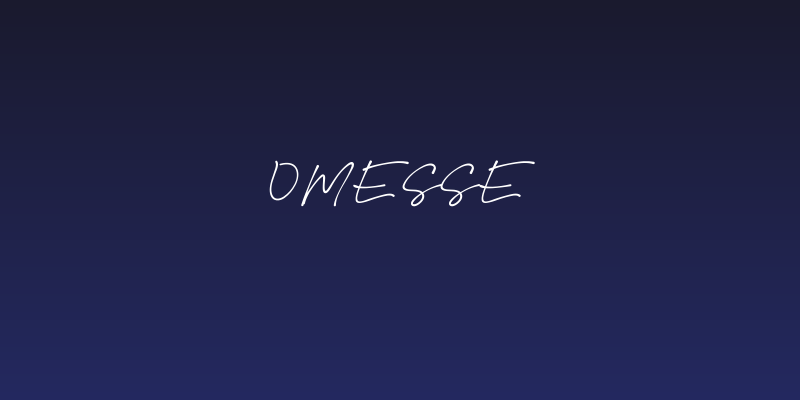 Omesse Social Header