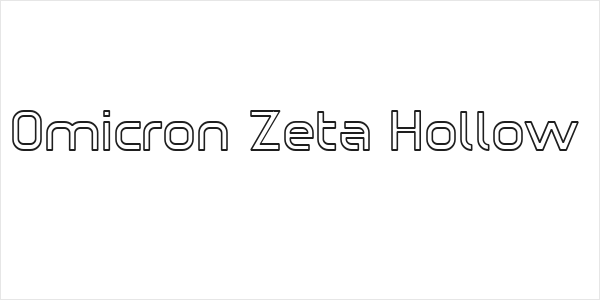 Omicron Zeta Hollow Logo