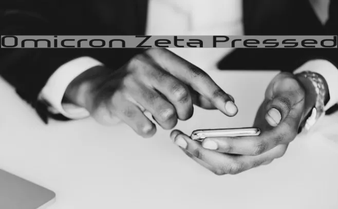Omicron Zeta Pressed Example 1
