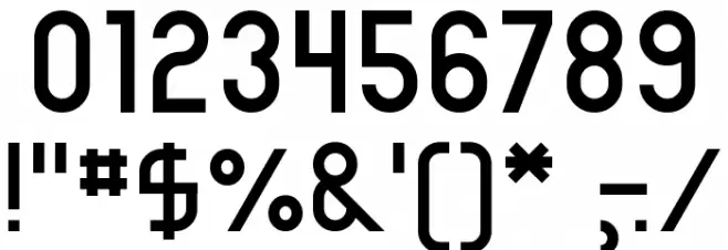 Omicron Zeta Font OTHER CHARS