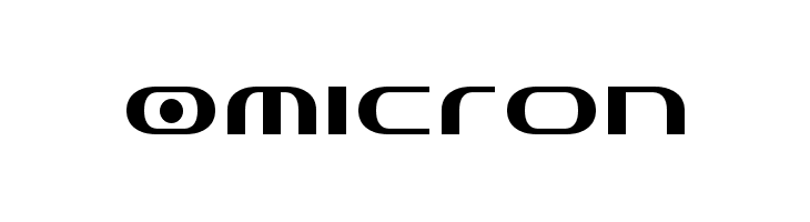 Omicron  Frei Schriftart Herunterladen