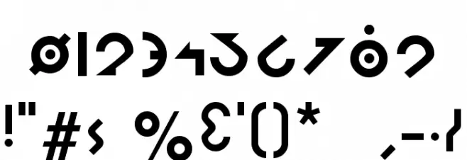 Omikron Font OTHER CHARS