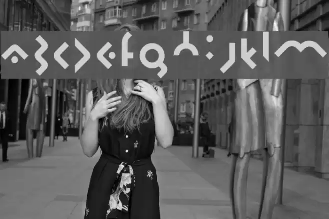 Omikron Font examples