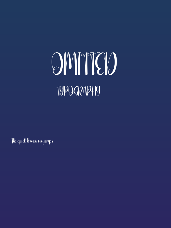 Omitted Poster