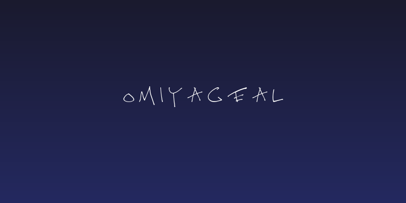 OmiyageAL Social Header
