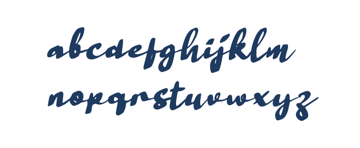 Omlete Signature Lowercase