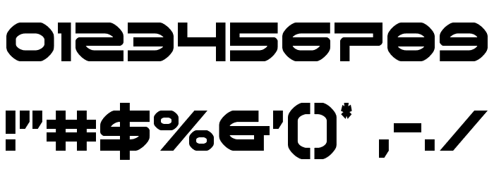 Omni Boy Extra-Condensed Font OTHER CHARS