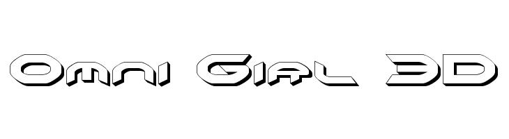 Omni Girl 3D  Fuentes Gratis Descargar