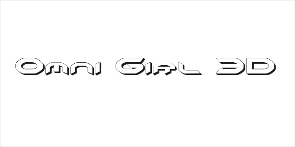 Omni Girl 3D Logo