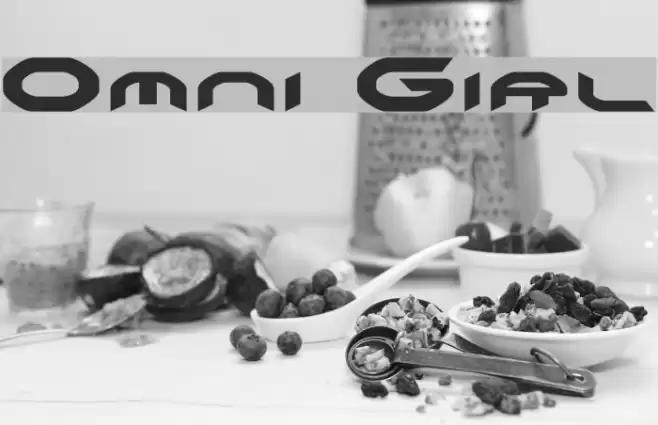 Omni Girl Font examples