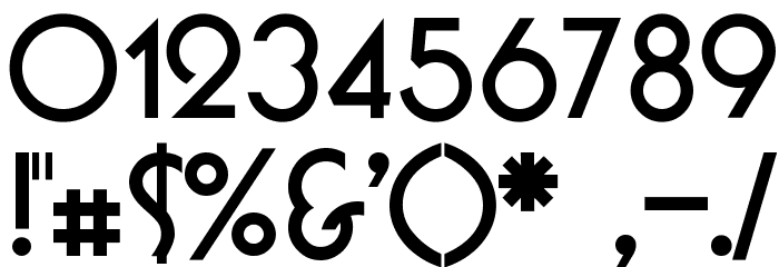 Omnibus Font OTHER CHARS