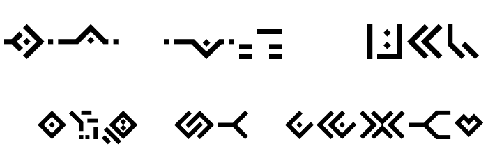 OmnicSans-Regular Font LOWERCASE