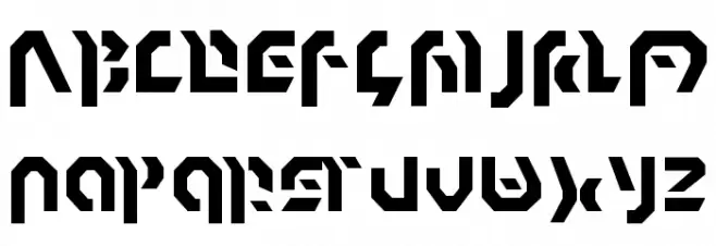 Omnicron Normal Schriftart Groß