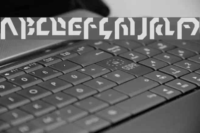 Omnicron Normal Font examples