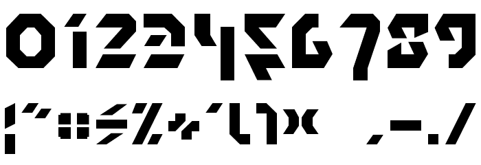 Omnicron Font OTHER CHARS