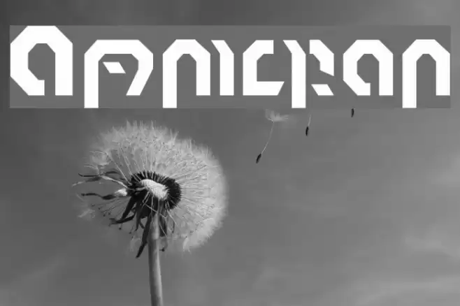 Omnicron Font examples