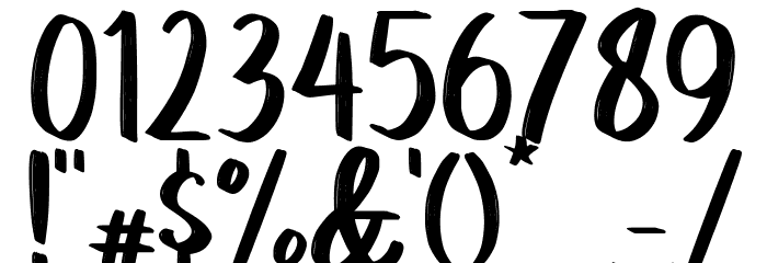 Omniface Demo Version Font OTHER CHARS
