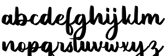 Omniface Demo Version Font LOWERCASE