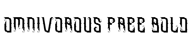 Omnivorous Free Bold  Descarca Fonturi Gratis