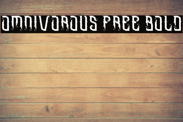 Omnivorous Free Bold Example 1