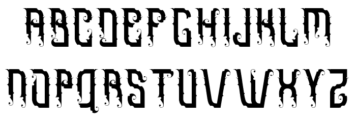 Omnivorous Free Bold Font LOWERCASE
