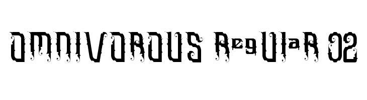 Omnivorous Regular 02  免费字体下载
